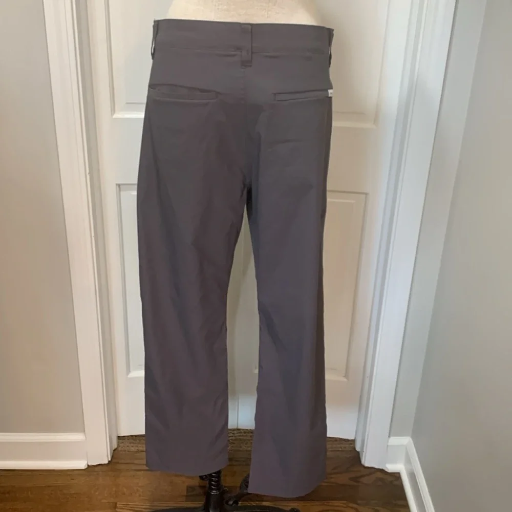 Orvis sz 34x30 grey water repellent all weather comfort stretch hiking pants